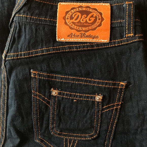 Dolce & Gabbana Denim - Dolce & Gabbana Dark Blue Jeans Sz 27